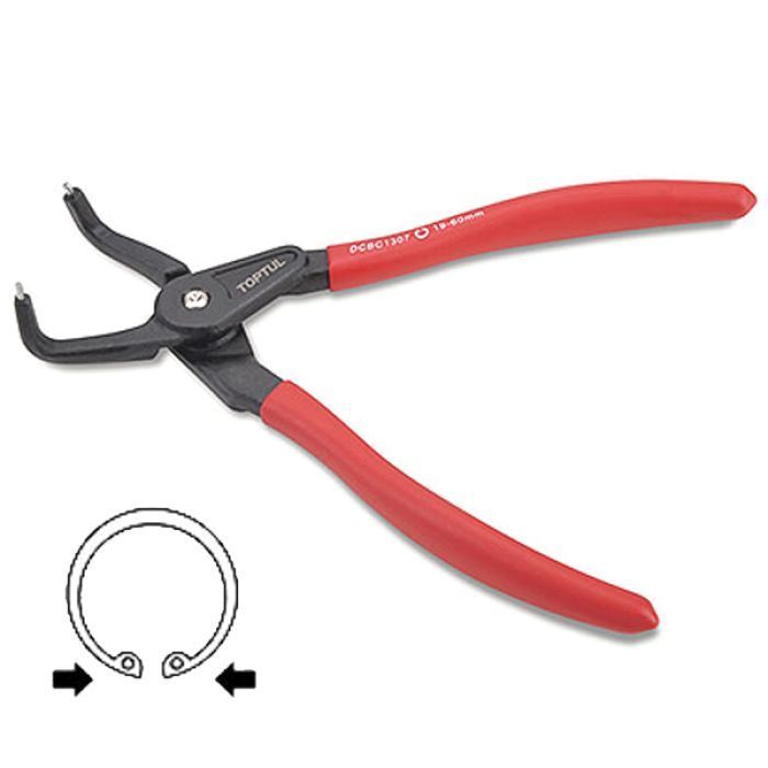 Автомобильный съемник Toptul для стопорных колец 7" (сжим загнутые) Фото