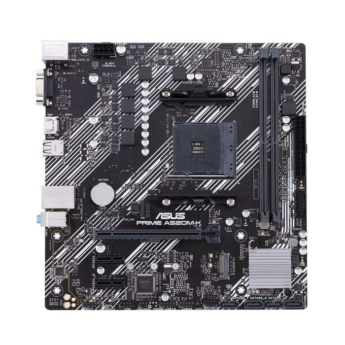 Материнская плата ASUS PRIME A520M-K Фото