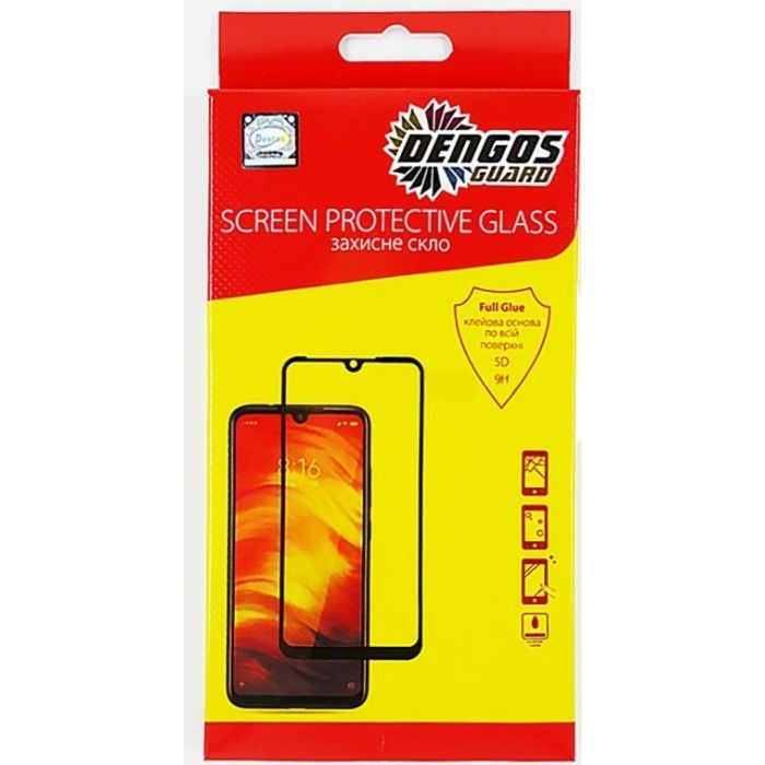 Стекло защитное Dengos Full Glue Xiaomi Redmi 9 (TGFG-135) Фото
