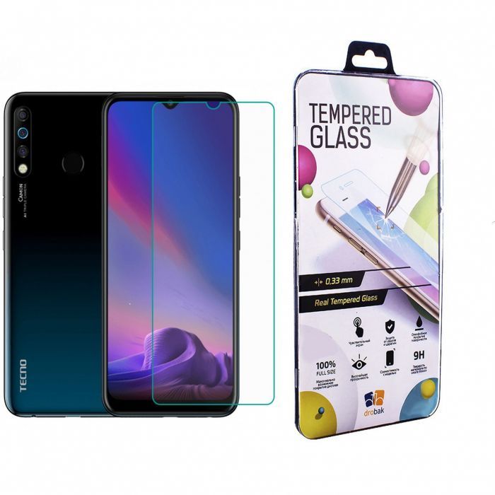 Стекло защитное Drobak Tecno Camon 12 (CC7) (121272) Фото