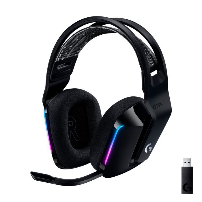 Наушники Logitech G733 Lightspeed Wireless RGB Gaming Headset Black Фото