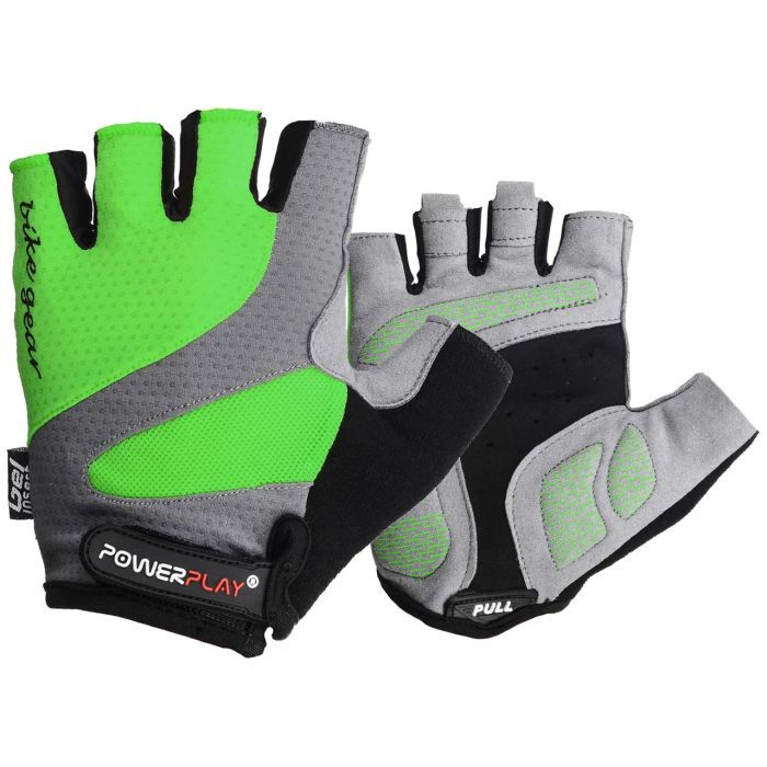 Велоперчатки PowerPlay 5004 Green M Фото