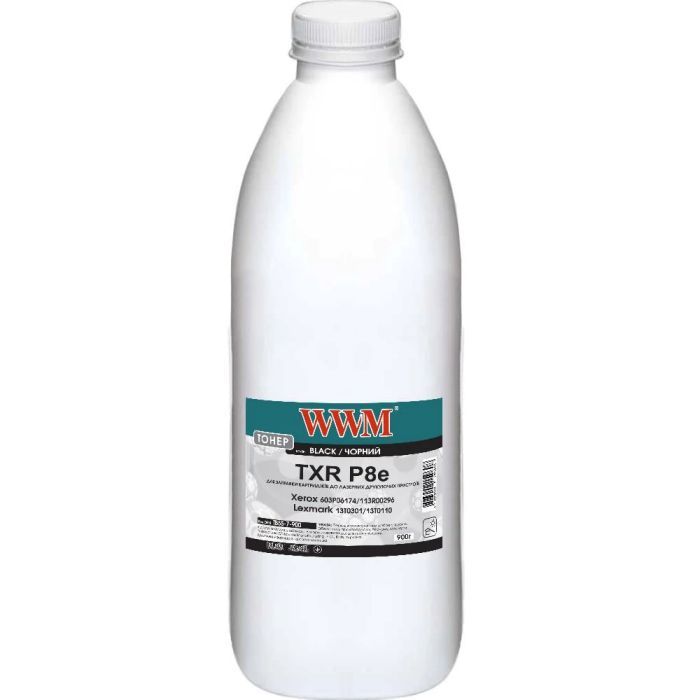 Тонер WWM Xerox P8e/Optra E310, 900г Фото
