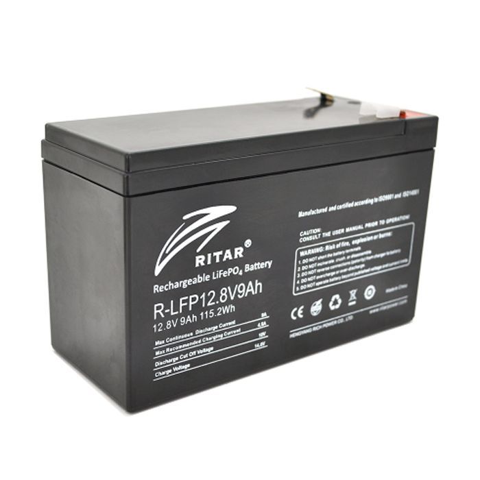 Батарея LiFePo4 Ritar R-LFP 12.8V 9Ah Фото