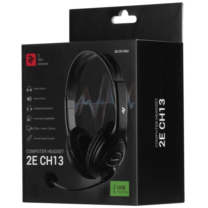 Наушники 2E CH13 Over-Ear USB Фото 6
