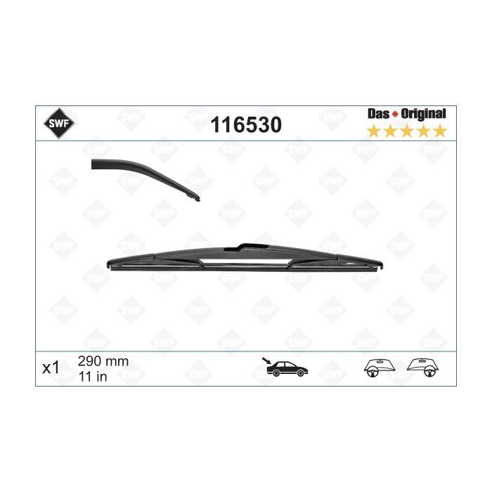 Щетка стеклоочистителя SWF 116530 Фото