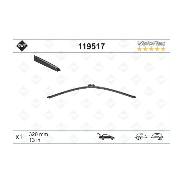Щетка стеклоочистителя SWF 119517 Фото