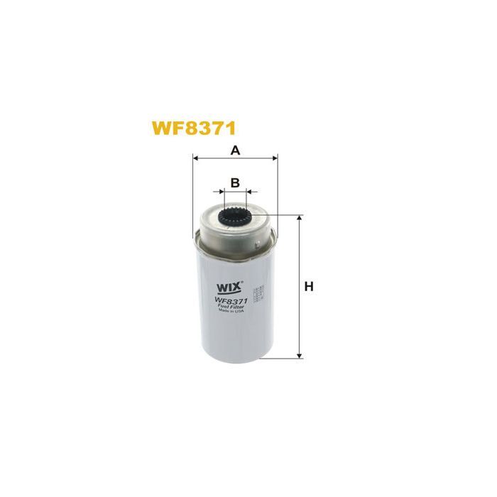 Фильтр топливный Wixfiltron WF8371 Фото