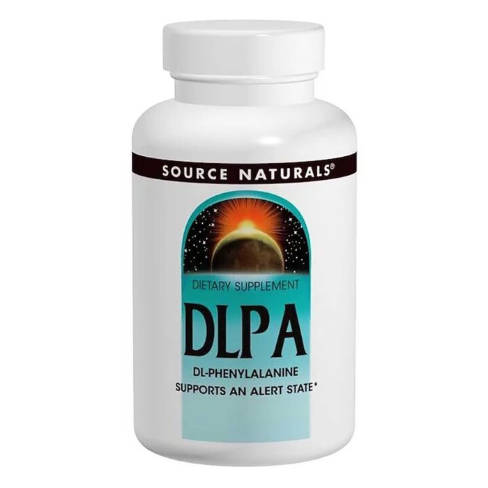 Витамин Source Naturals DLPA (фенілаланін) 750мг, 60 таблеток Фото