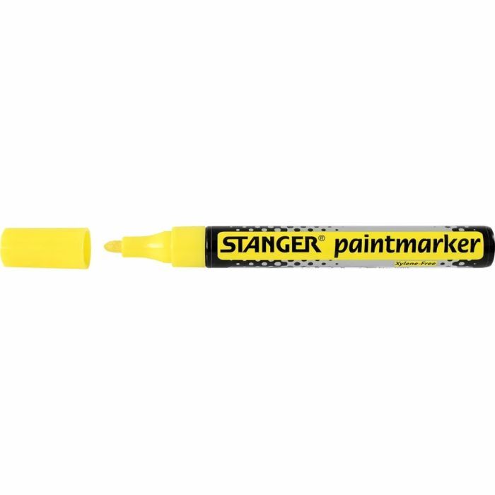 Маркер Stanger Permanent желтый Paint 2-4 мм Фото