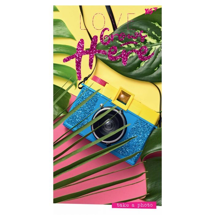 Блокнот Yes 100 * 200/64 л "Grows here" лінія Фото