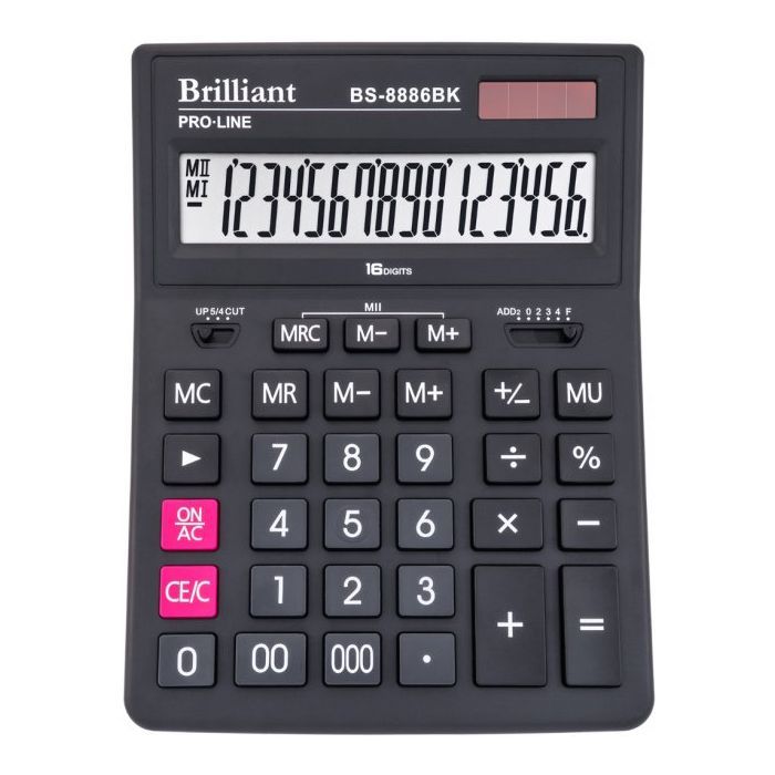 Калькулятор Brilliant BS-8886BK Фото