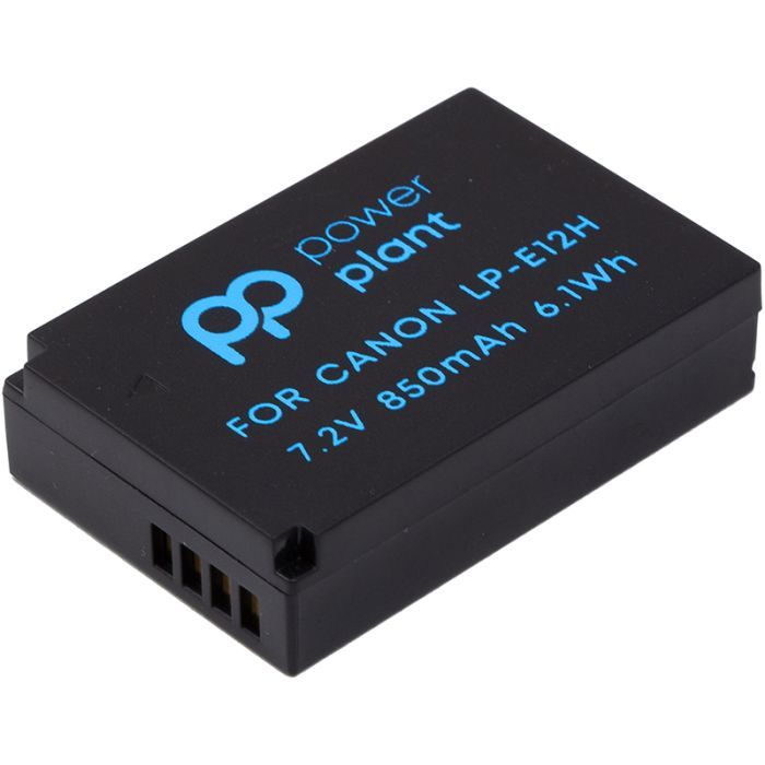 Аккумулятор к фото/видео PowerPlant Canon LP-E12H 850mAh Фото