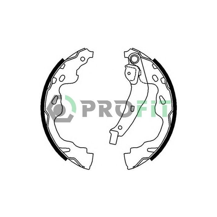 Тормозные колодки Profit 5001-0672 Фото