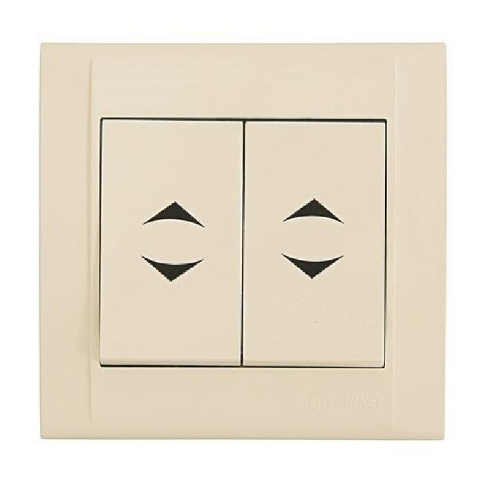 Переключатель MAKEL Defne Крем Фото