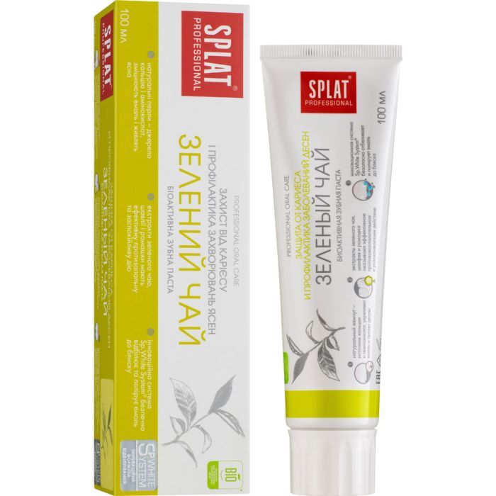 Зубная паста Splat Professional Green Tea 100 мл Фото