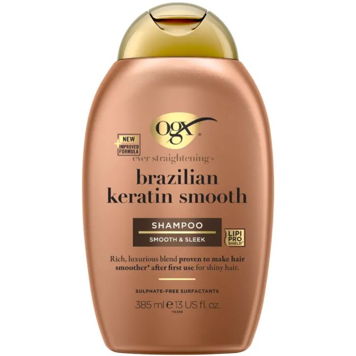 Шампунь OGX Brazilian Keratin Smooth для зміцнення волосся 385 Фото