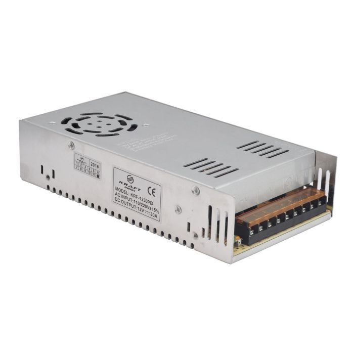 Блок питания для систем видеонаблюдения Kraft Energy KRF-1230PB Фото