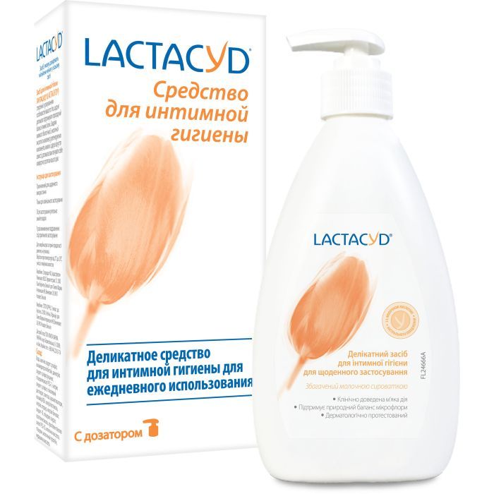 Гель для интимной гигиены Lactacyd с дозатором 400 мл Фото