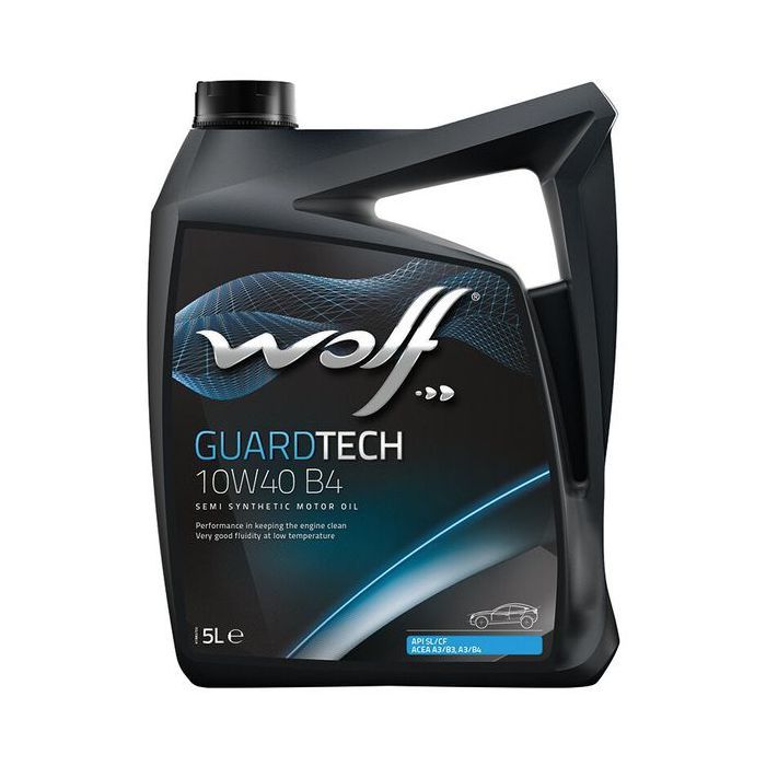 Моторное масло Wolf Guardtech 10W-40 5л Фото