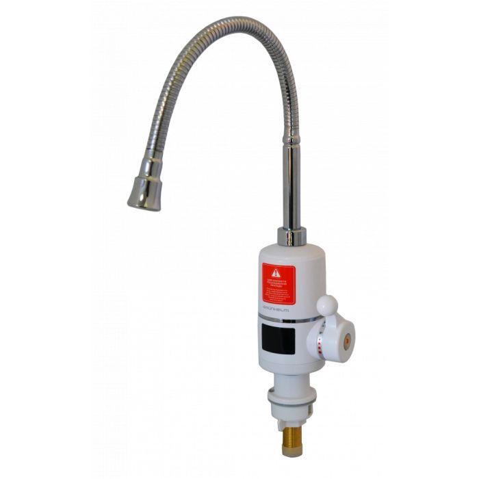 Проточный водонагреватель Grunhelm EWH-1X-3G-FLX-LED Фото