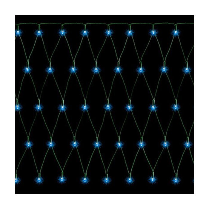 Гирлянда Jumi Сетка 100 LED, 1x1 м, голубой Фото