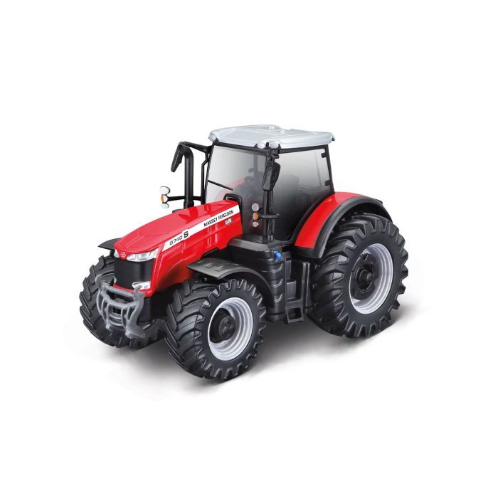 Спецтехника Bburago Трактор Massey Ferguson 8740S 10 см Фото