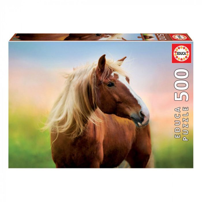 Пазл Educa Лошадь на рассвете 500 элементов Фото