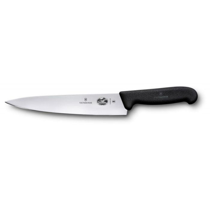 Кухонный нож Victorinox Fibrox Carving 28 см Black Фото