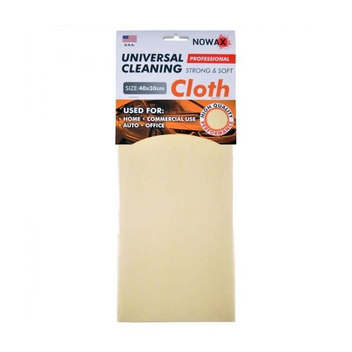 Автомобильная салфетка NOWAX 40*30 жовта Фото