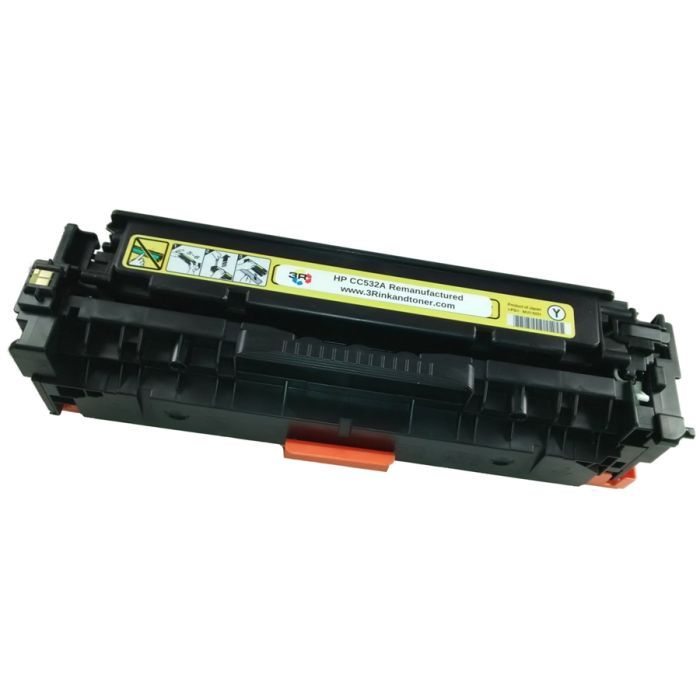 Корпус картриджа HP CC532A/304A жовтий Фото