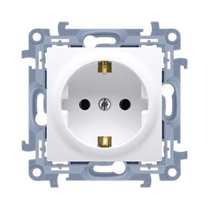 Розетка Simon SCHUKO, біла Фото