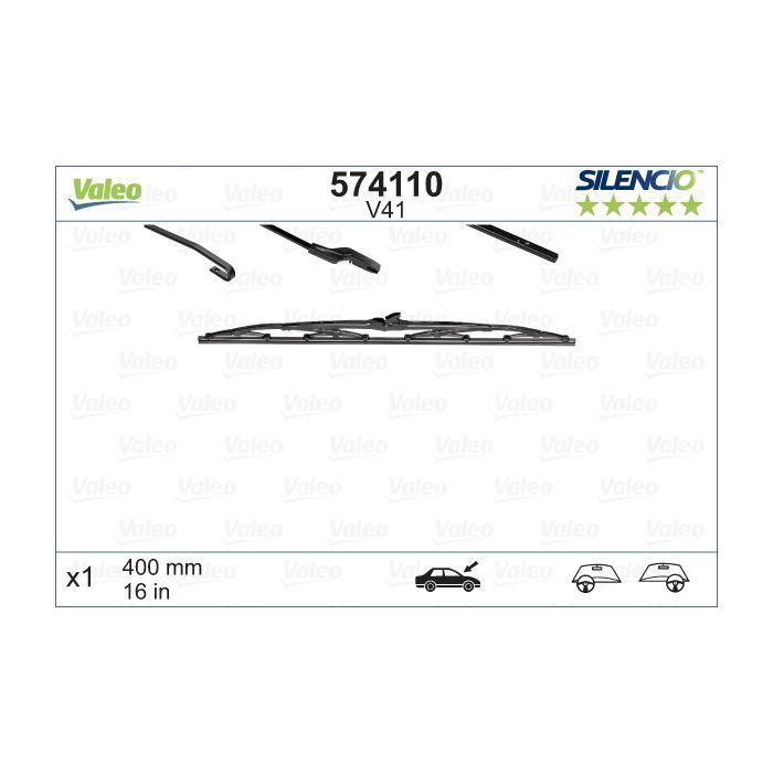 Щетка стеклоочистителя Valeo 574110 Фото
