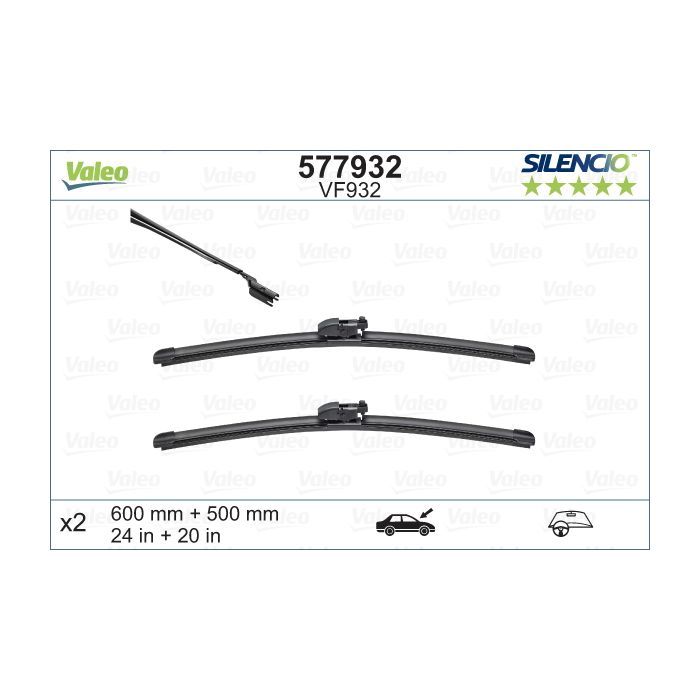 Щетка стеклоочистителя Valeo 577932 Фото