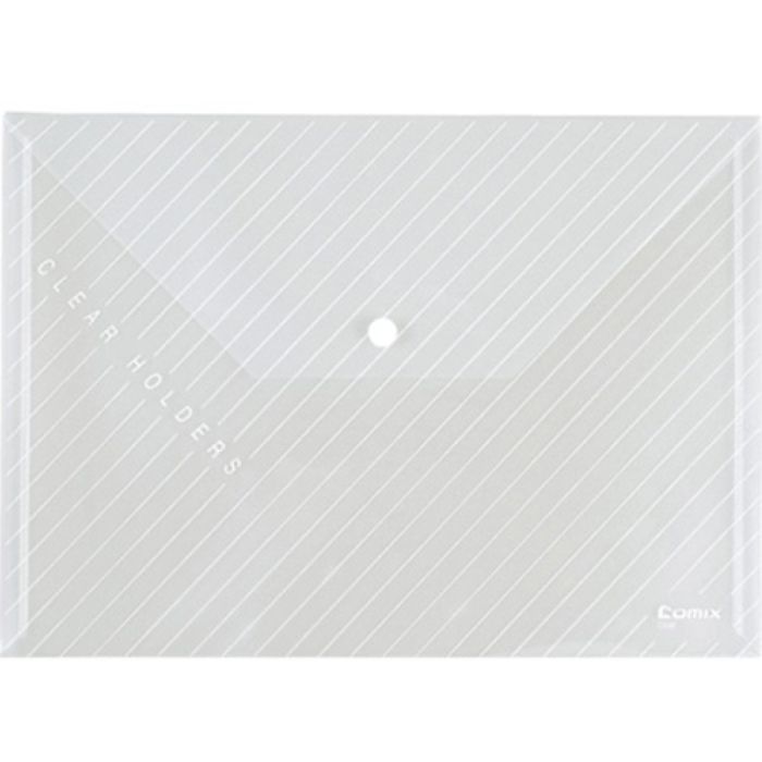 Папка - конверт Comix А4, прозрачная Фото