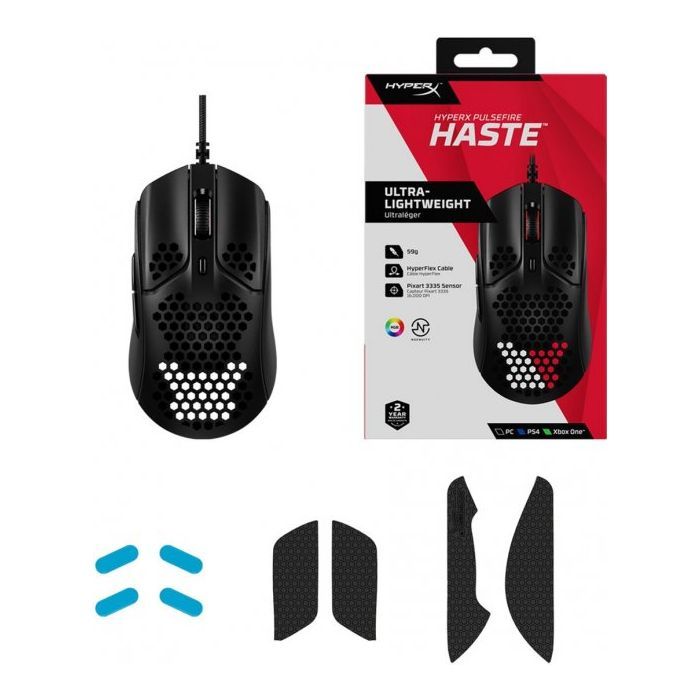Мышка HyperX Pulsefire Haste Black Фото