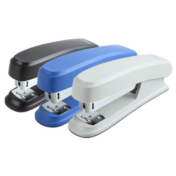 Степлер Comix пластиковый, 20 листов, скобы №24, 26, синий Фото