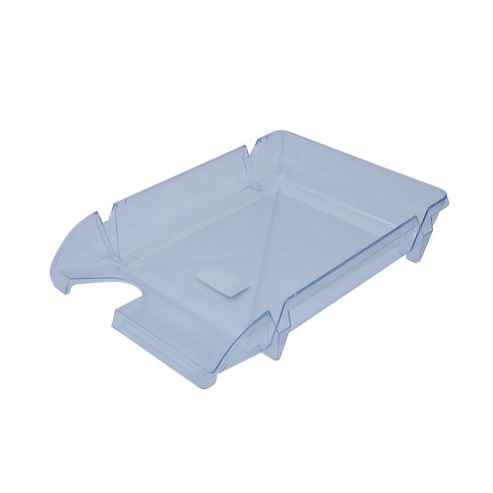 Лоток для бумаг Арника горизонтальный КОМПАКТ, прозрачный Фото