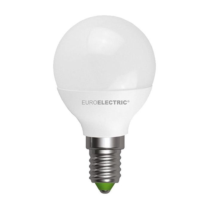 Лампочка EUROELECTRIC LED G45 5W E14 4000K 220V Фото