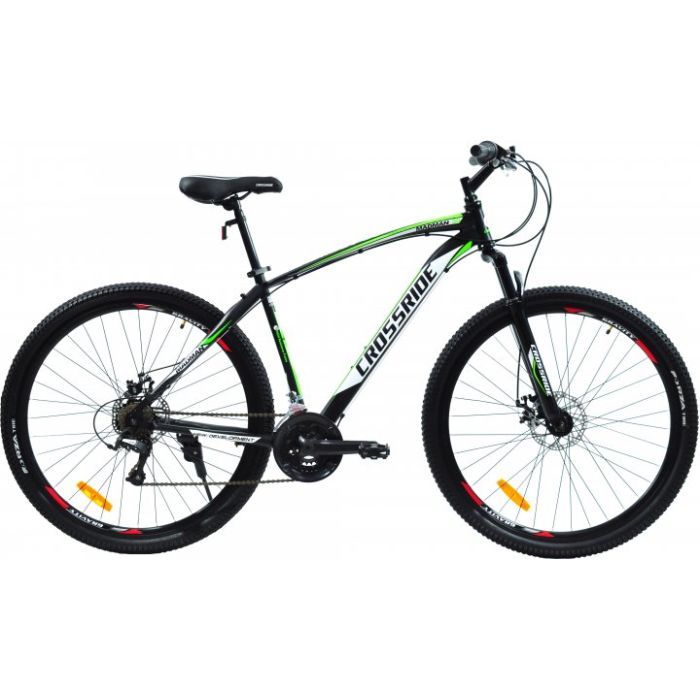 Велосипед Crossride Madman 29" рама-19" St Black/Green Фото