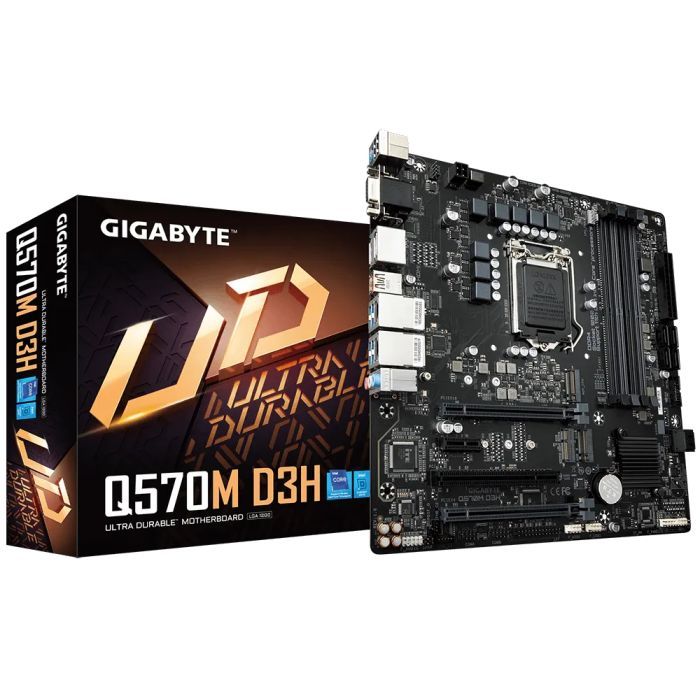 Материнская плата GIGABYTE Q570M D3H Фото