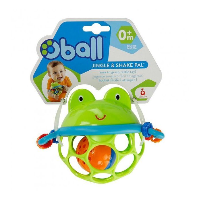 Погремушка OBall Лягушонок Фото