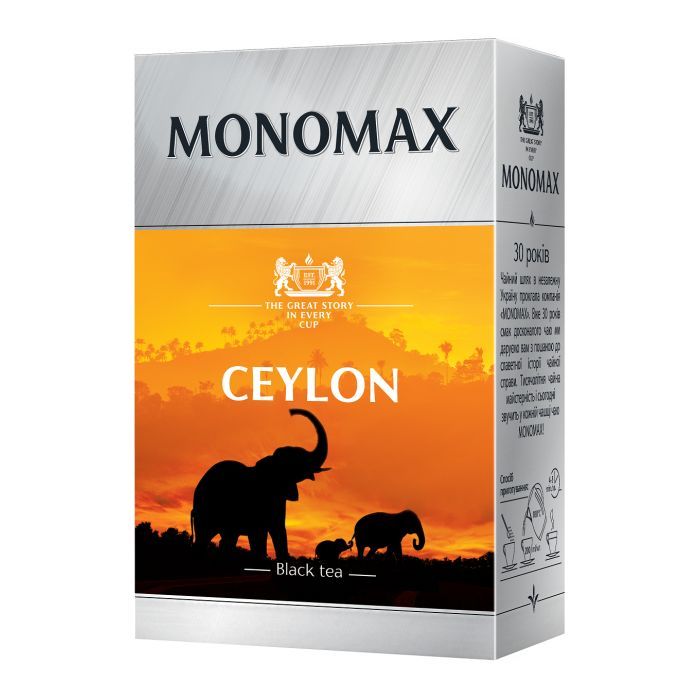 Чай Мономах Ceylon 90 г Фото