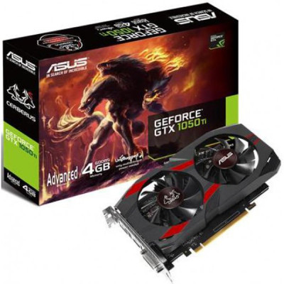 Видеокарта ASUS GeForce GTX1050 Ti 4096Mb CERBERUS Advanced Фото