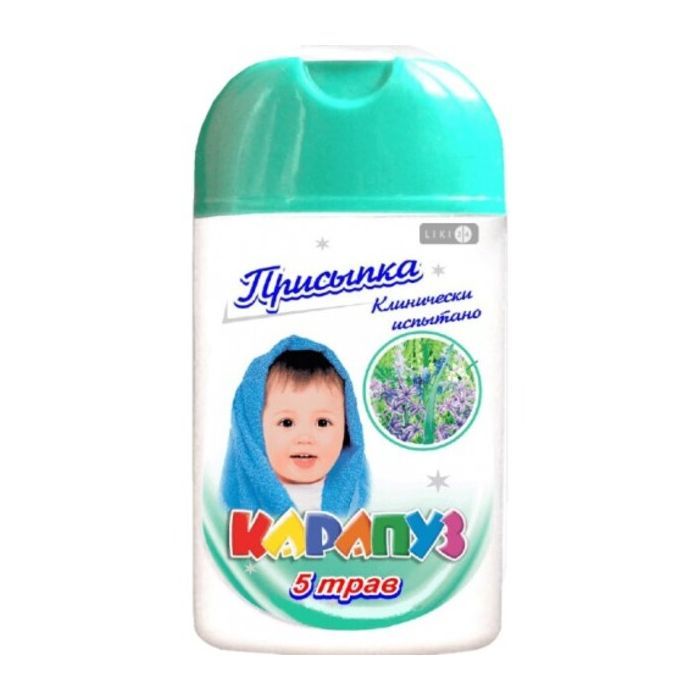 Присыпка Карапуз 5 трав 50 грам Фото