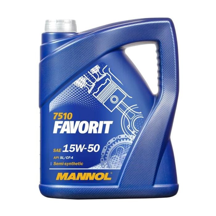 Моторное масло Mannol FAVORIT 5л 15W-50 Фото