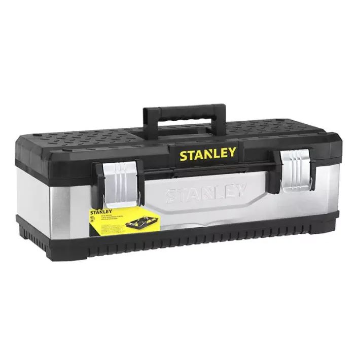Ящик для инструментов Stanley 26", 662x293x222 мм, гальванизированнный. Фото