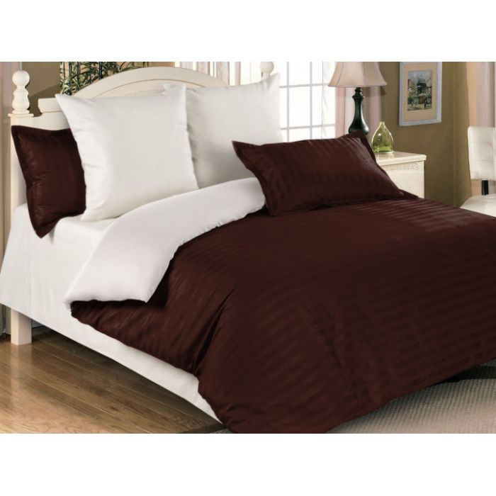 Постельное белье MirSon Сатин Premium Klaris Duet 200х220 Фото