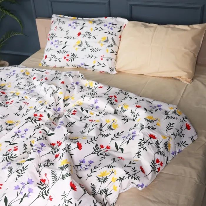 Пододеяльник MirSon Бязь Premium 17-0226 Makerena 160x220 см Фото