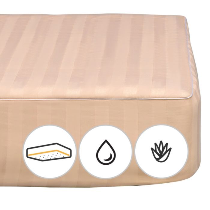 Наматрасник MirSon Carmela Тенсель Фото